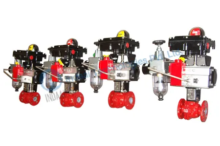 Indaai Technologies Pvt. Ltd., Motorized Valve, Motorized Valves, Pneumatic Actuated Valve, Pneumatic Actuated Valves, Hydraulic Operated Valve, Hydraulic Operated Valves, Valves Automation Center,